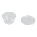 透明 プラスチック カップ ミニ ふた付 50個 ナリカ S75-4138