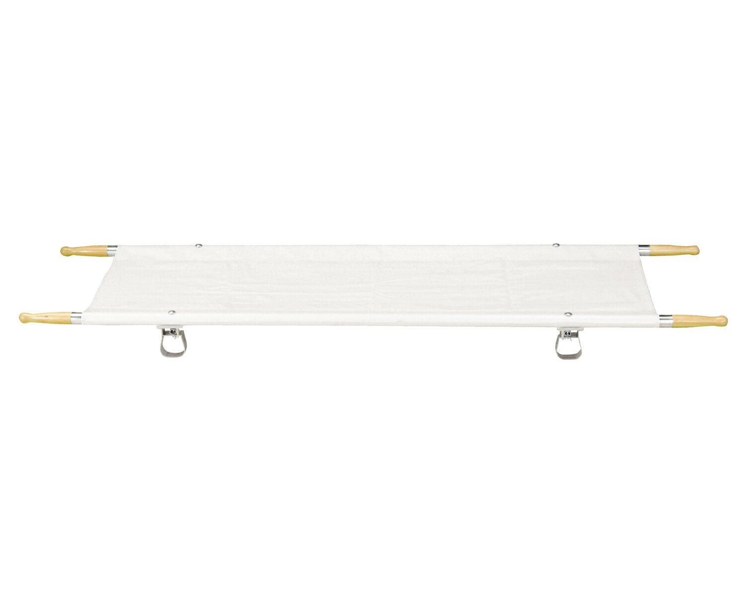 担架 MT-2 アルミ製 二つ折り 脚付 把手固定