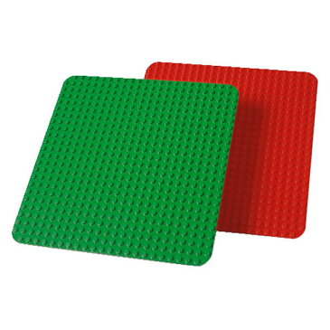LEGO レゴ duplo デュプロ 大型基礎板 9071 緑 赤 基盤 V95-5900