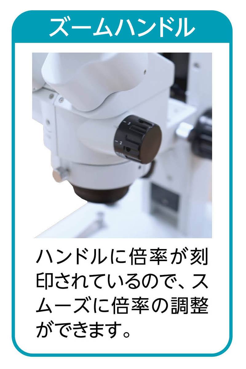 ケニス ズーム式 実体顕微鏡 ZM₋45B 双眼鏡筒 ハイアイポイント