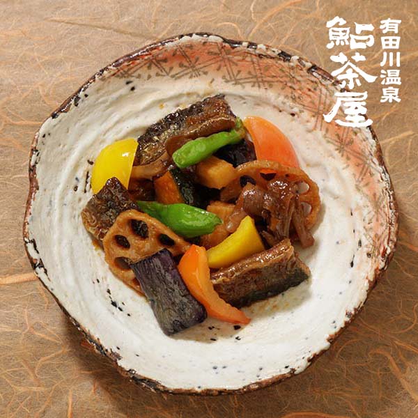送料無料 秋刀魚と野菜の甘辛炒め 1人前×2食分｜鮎茶屋 国産 さんま サンマ 甘辛 炒め物 和歌山 お取り寄せ おつまみ 冷凍 総菜 ギフト 取り寄せ 贈答 旬