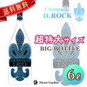 シャンパン DROCK ビッグボトル グラシア 6L Champagne D.ROCK GLACIER BIG BOTTLE ギフト かわいい 高級シャンパン お酒 プレゼント 贈り物 母の日 父の日 PierreGarden