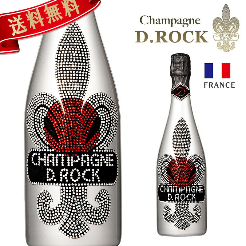 ディーロック ジャパンボトルシャンパンDROCK BLANC DE BLANCS 750ml D.ROCK ギフト かわいい 高級シャ..