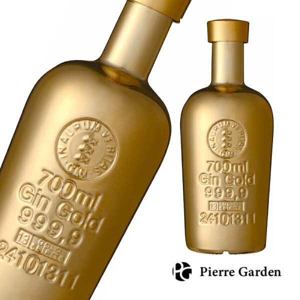 ゴールド999.9ジン700ml40度GOLDGIN金ゴールドボトルお酒プレゼントお祝い結婚祝いバースデーギフト母の日父の日Pi