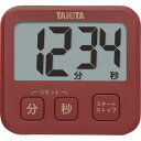 タニタ 薄型タイマー/レッド〈TD-408-RD〉|ギフトセット|販売促進商品 販促 景品 イベント用品 法人ギフト 賞品 低額ギフト【cp60s】 販売促進商品 販促 景品 イベント用品 法人ギフト 賞品 低額ギフト