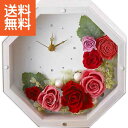 【送料無料】LOLY アンティークホワイト(プリザーブドフラワー)(レッド)<> ギフトセット/プレゼント 誕生日祝い 御祝い 出産内祝い 内祝い お返し 快気...