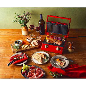 BRUNO グリルサンドメーカーダブルレッド (BOE084-RD)お歳暮 /冬ギフト/ウインターギフト お歳暮/和牛販売 年賀状印刷 年賀状作成ソフト セール