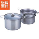 【送料無料/直送】|ルチェンテ IH対応パスタポット(22cm)|LU−22P プレゼント お祝い 誕生日祝い 敬老の日 母の日 父の日 自家消費に...