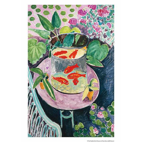 【送料無料】マティス「金魚」/プレゼント お祝い 誕生日祝い 敬老の日 母の日 父の日 自家消費にも ホビー アート・美術品・骨董品・民芸品 絵画 油彩画