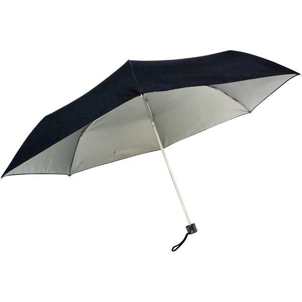 UV晴雨兼用　耐風式軽量ミニ傘(黒)＜6337－BK＞