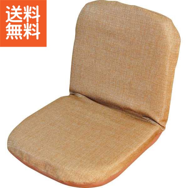 【送料無料/直送】コンパクトリクライニング座椅子(ベージュ)＜M－96－2－FXBE＞