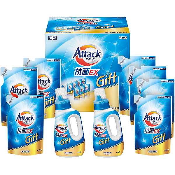 ギフト専門店のお歳暮/早割【送料無料t】花王|アタック抗菌EXギフト|K・AR-50A 日用消耗品 洗剤 柔軟剤 クリーナー 洗濯用洗剤 洗濯用洗 冬ギフト ギフト 贈り物 洗剤セット 洗剤/花王 贈答品 贈り物 詰合せ セット【szt】