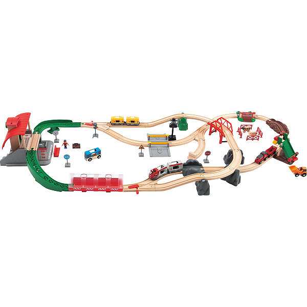 【送料無料】|2025ブリオ 限定レールセット（車両付き）|〈80000ー144〉クリスマス プレゼント: ベビー・子供用品:子供用品:知育玩具 christmas