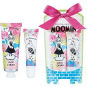 ムーミン リップ&ハンドケアセット(野ばらの庭)<9752001> 出産内祝い お返し 快気祝い 新築内祝い 引き出物 法事 香典返し 贈答用 詰め合わせ 人気 上司 友人 親戚 家族 両親 同僚
