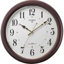 【送料無料】シチズン 夜間自動点灯ライト付電波掛時計<4MYA36−006> 掛け時計/プレゼント 誕生日祝い 御祝い 出産内祝い 内祝い お返し ...