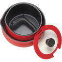 【送料無料】トゥーメイ 着脱IH対応マルチセット(L)(レッド)<RB−2814> キッチン用品 キッチンギフト/プレゼント お祝い 出産内祝い 内...