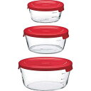 |ハリオ 耐熱ガラス製保存容器 丸3個セット| キッチン用品 キッチンギフト/プレゼント お祝い 出産内祝い 内祝い お返し 快気祝い 新築内祝い 引き出物 法事 香典返し