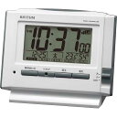 リズム 電波目覚まし時計<8RZ222SR03> 販売促進商品 販促 景品 イベント用品 法人ギフト 賞品 低額ギフト