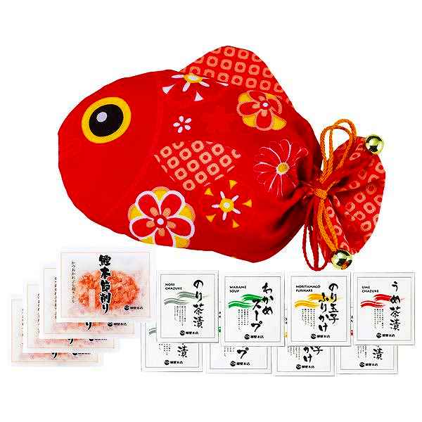 柳屋本店 めで鯛巾着<MK-10>【szt】 ブライダルギフト/ブライダル 結婚 引き出物 内祝い 出産内祝いにも