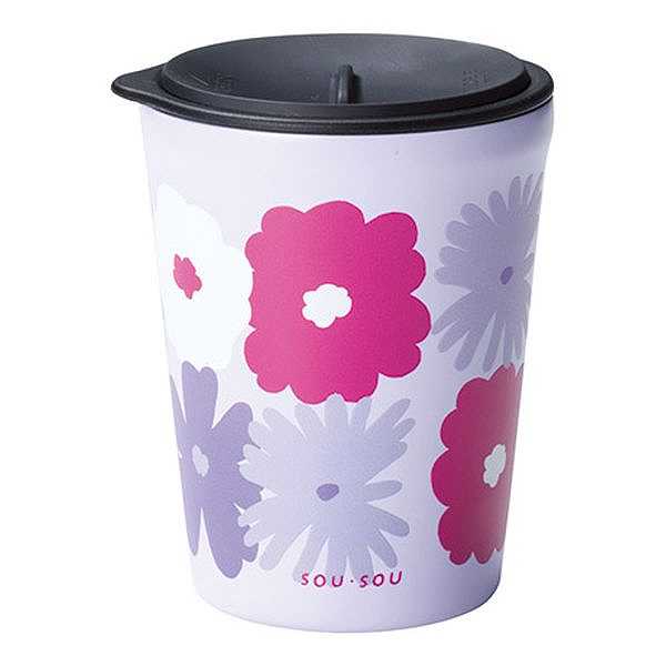 SOU・SOU　フタ付タンブラー（おおらかとりどり【szt】