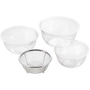 【送料無料】レンジ対応ボウル3点セット(ミニザル付) <4003052> レンジ対応ボウル3pcs ミニ プレゼント お祝い 誕生日祝い 敬老の日 母の日 父の...