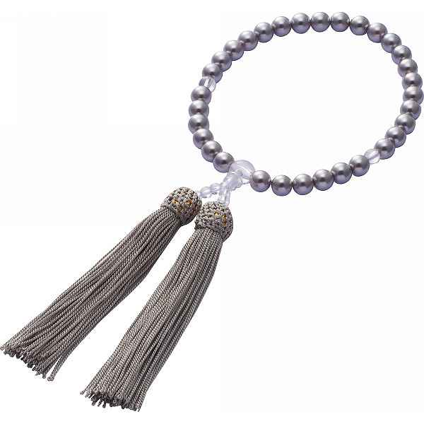 |パール念珠|NJ−0301CPG プレゼント お祝い 誕生日祝い 敬老の日 母の日 父の日 自家消費にも