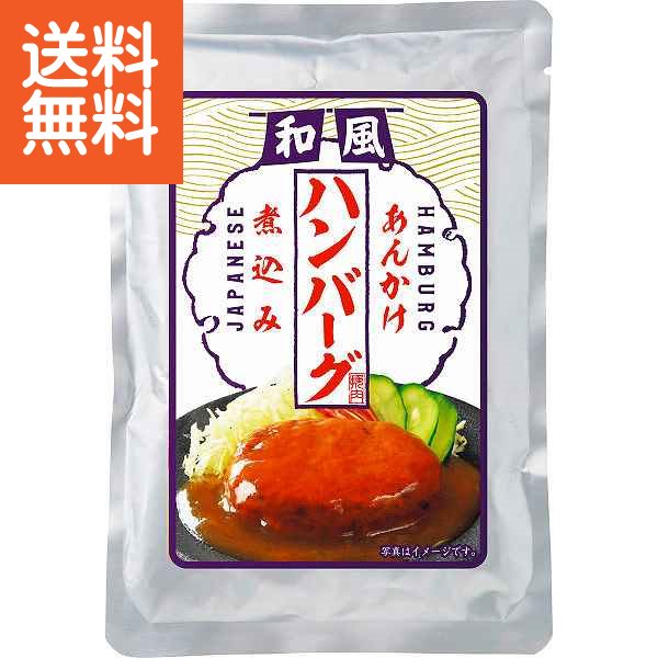 【送料無料】和風あんかけハンバーグ煮込み（5個） ＜HBW－25＞