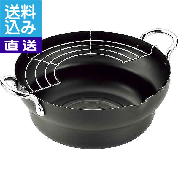 商品名燕熟の技　天ぷら鍋（24cm） ＜EJTP−301＞ 発送の目安商品内容●容量＝約3．3l（深さ約9．5cm）●ガスコンロ可、100・200V電磁調理器対応商品材料●本体＝鉄（シリコン樹脂塗装）、ハンドル＝鉄（クロムメッキ）商品サイズ現品約30．8×24．3×10．8cm・本体重量＝約660g箱サイズ24.8×29.6×11.8cm 箱重量：880gその他●原産国：日本●パッケージ形態：化粧箱入●宅配便区分：常温便のし対応カード対応包装紙 こんなご用途にご使用できます 出産内祝い 結婚内祝い 結婚引き出物 結婚引出物 結婚御祝い 快気祝い 快気内祝 全快祝い 全快内祝 新築祝い 上棟祝 新築内祝 成人祝い 成人内祝 入学祝い 進学祝 入学内祝 入園祝い 入園祝 卒園祝 卒業内祝 入園内祝 進学内祝 初節句内祝い 初節句 七五三 七五三内祝 就職祝い 就職内祝 退職祝い 敬老祝い 香典返し 満中陰志 法事・法要引き物 父の日 母の日 お誕生日祝い プレゼント 還暦祝い 長寿祝 初老祝 還暦祝 古稀祝 喜寿祝 傘寿祝 米寿祝 卒寿祝 白寿祝 長寿祝お返し 退職記念 記念日 お中元 お歳暮 ゴルフコンペ ボーリング大会 賞品 記念品 法人 大口 ノベルティメーカー希望小売価格はメーカーカタログに基づいて掲載しています。