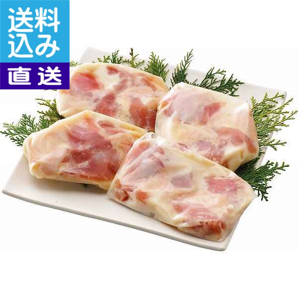【送料無料/直送】|京料理　六盛　鶏肉の塩麹漬（4枚）|RM－T4