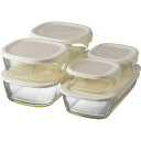 【送料無料】ハリオ スタッキング耐熱ガラスコンテナ6点セット <KSTLー5004ーOW> キッチン用品 キッチンギフト/プレゼント お祝い 出産内祝い 内祝い お返し 快気祝い 新築内祝い 引き出物 法事 香典返し