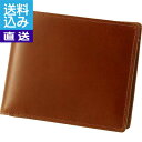 【送料無料/直送】ゴート二つ折り札入 ブラウン<S-NOM15399BRN> ゴート二つ折り立冠付札入 茶 プレゼント お祝い 誕生日祝い 敬老の日 母の日 父の日 自家消費にも 直送品