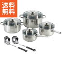 【送料無料】ラ・ベットラ 落合 務 ステンレス鍋4点セットツール付 <LB−169R> ラ・ベットラ 落合 務 ステン プレゼント お祝い 誕生日祝...