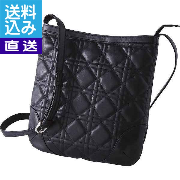 【送料無料/直送】|良品工房 日本製牛革キルティングショルダーバッグ|B0110-110B プレゼント お祝い 誕生日祝い 敬老の日 母の日 父の日 自家消費にも