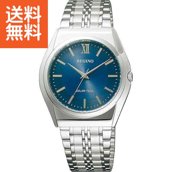 【送料無料】レグノ　ソーラーメンズ腕時計 ＜RS25－0041＞