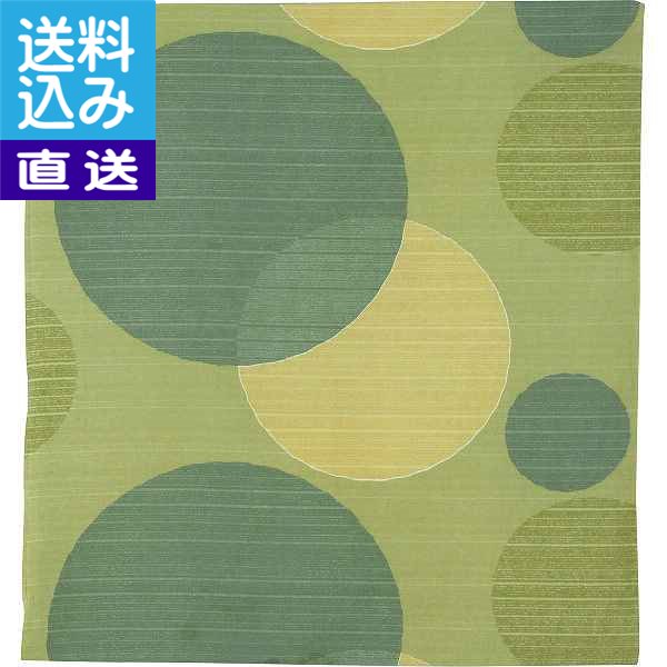 【送料無料/直送】座布団カバー10枚セット(丸重ね) グリーン<F267−10> 座布団カバー10枚セット(丸重 プレゼント お祝い 誕生日祝い 敬...