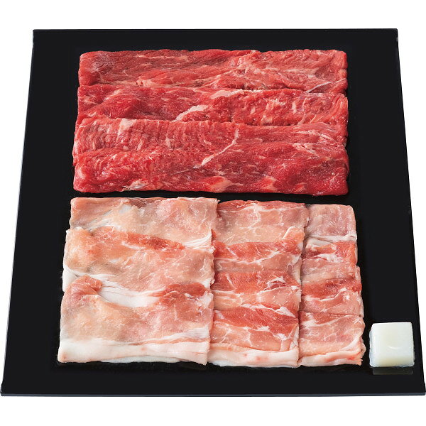 組合, 禮盒 - 【送料無料/メーカー直送】|青葉牛と庄内豚 モモスライス味くらべ（計325g）| グルメギフト 父の日 お中元 家族へ