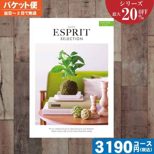 【土日祝も最短当日発送・送料無料】カタログギフト 割引 最大20%OFF チョイス ギフト エスプリ・チョイス フェミニン入学内祝い/ 内祝 出産内祝い 結婚内...