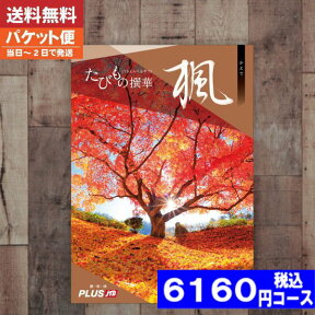 【即日発送/送料無料/追跡できるメール便】カタログギフト 旅行 体験 温泉 JTB たびもの撰華 楓 / JTB商事 お中元 お歳暮 内祝い 出産内祝い 結婚 引き出物 新築 快気 お祝い 法事 香典返し お返し 法人|カタログギフト| (oo) 税込6160円コース