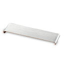 【送料無料】万能プレート 寿司・刺身用 白銀(小)|〈cu-pl-c6〉/伝統工芸 槌起 金属加工