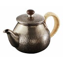 【送料無料】|伝統工芸 槌起 金属加工急須(つぼ形)花石目金いぶし|〈E-2-6〉茶器 記念品 お祝い 御礼 叙勲祝い 叙勲記念 高額記念品【szt】 銅器 茶...