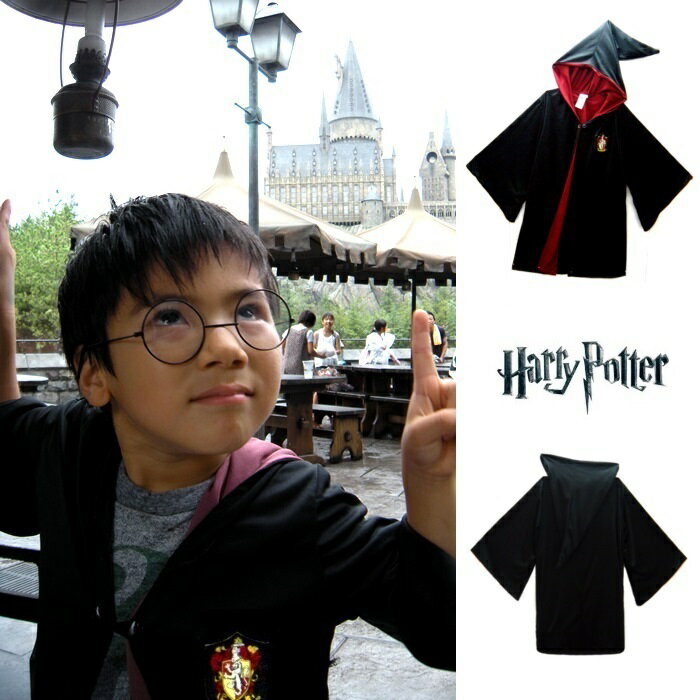 Harry Potter(ハリーポッター) 衣装■RUBIE'S JAPAN(ルービーズ・ジャパン)グリフィンドール　ローブ：キッズS(5-7歳)/M(8-9歳)100cm/110cm/120cm/130cm/140cm■ハロウィン/仮装/ハロウィン衣装　子供/子供用　コスチューム/仮装/変装/男の子/女の子/キッズ/魔法界/コスプレ