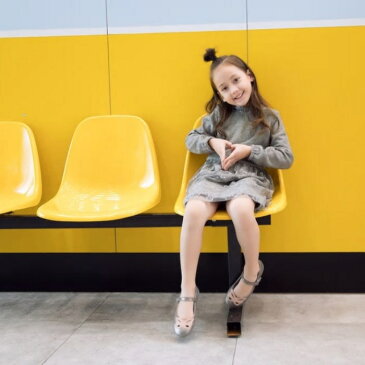 ■Sanlutoz(サンルラス) 裏起毛 ボア切り替え フォーマルワンピース100cm/110cm/120cm/130cm/140cm/150cm■長袖/入園入学/フォーマル ワンピース/子供/女の子/入学式/発表会/結婚式/入園スーツ/七五三/ドレス/卒園式/卒業式/韓国子供服 ワンピース/秋冬/キッズ/ジュニア