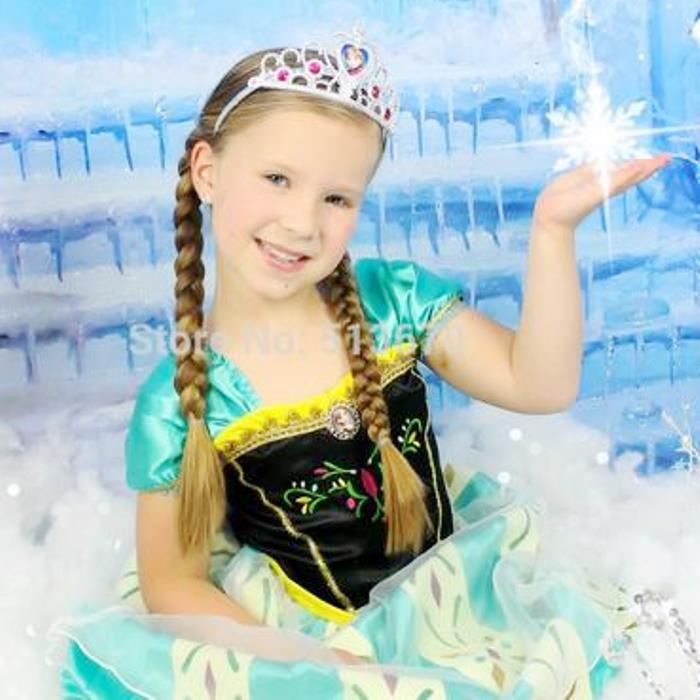 ■プリンセスワードローブ アナ 100cm/110cm/120cm/130cm/140cm■衣装/子供/キッズ/コスチューム/ハロウィン 仮装/子供用ハロウィン...