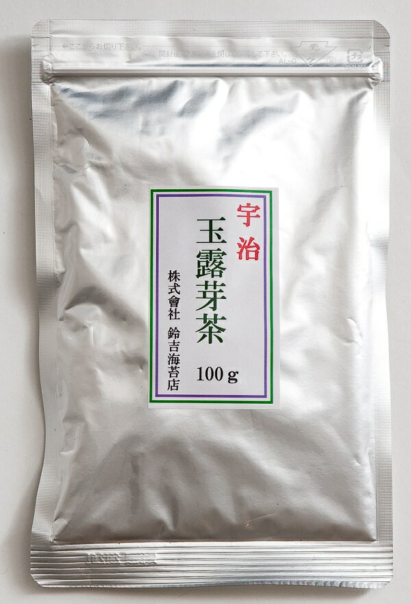 玉露芽茶　（宇治）100g 甘い香りとコクのある味が特徴【4袋までメール便送料198円（ポスト投函でお届け）】※お届け日指定・代引きは不可となります。