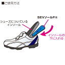 ★送料無料★SEV　SOLE Fit セブソールフィットnano SEV内蔵　1.5gでFIt感向上 3