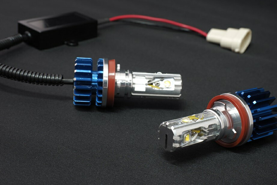 【スズキジムニーパーツ】タニグチ製スズキジムニーLEDフォグバルブ「EX-Ray」 H8/H11/H16　ホワイト6000k 2600lm（1灯あたり）2本set 定価￥33000　税込イエロー2400k 2200lm（1灯あたり）2本set 定価￥33000　税込