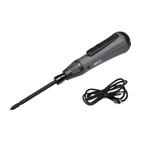 SK11(エスケー11) 充電式デュアルドライバー 電動と手回しのデュアルドライブ USB充電 SDV-DUO-GR/BK ..