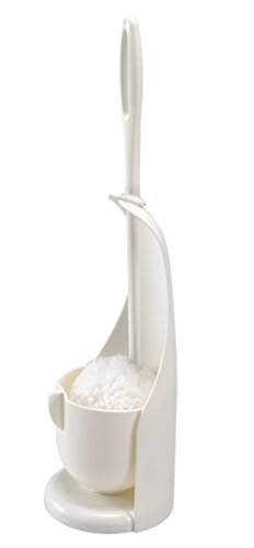 Sankoサンコー やわらか トイレブラシ ケース付 水だけでも汚れが落とせる特殊繊維 傷がつきにくい レ..