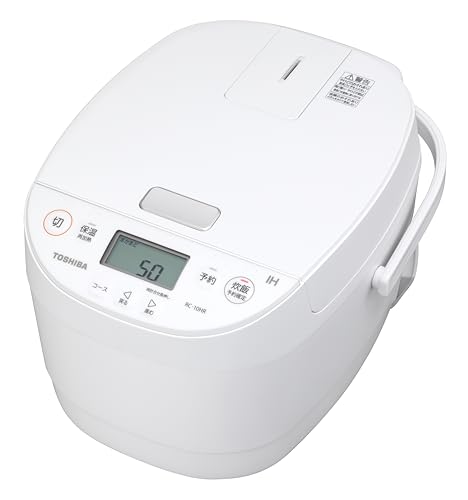 TOSHIBA(���) ���Ӵ� 5.5�� RC-10HR(W) �ۥ磻�� IH rice cooker �ݲ�����24���� ������ ����� ����̵��