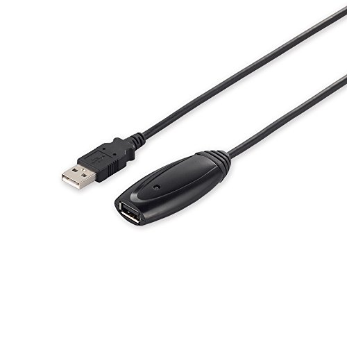 バッファロー BUFFALO USB2.0リピーターケーブル (A to A) 5.0m ブラック BSUAAR250BK 送料無料